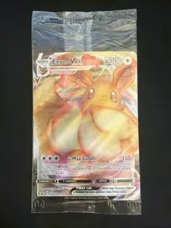 Eevee VMAX SWSH087 SWSH: Sword & Shield Promo Cards Holo Sealed - Image 1