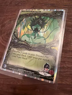 Yu Yu Hakusho TCG CCG Recuperation U9 Betrayal Card - Image 1