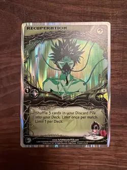 Yu Yu Hakusho TCG CCG Recuperation U9 Betrayal Card - Image 2