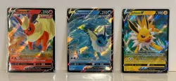 Pokemon TCG SWSH Eeveelution Promo Card Set Of 3 SWSH149 SWSH150 SWSH151 - Image 1