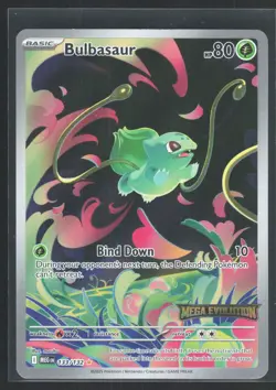 Bulbasaur - (Mega Evolution Stamped) Holo Illustration Rare Miscellaneous Cards - Image 1