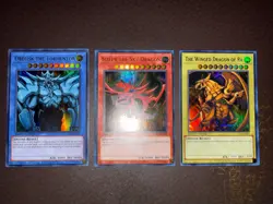 Yu-Gi-Oh! God Card Set - Obelisk, Slifer, Ra -LC01 - Ultra Rare - Limited NM! - Image 2