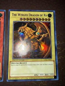 Yu-Gi-Oh! God Card Set - Obelisk, Slifer, Ra -LC01 - Ultra Rare - Limited NM! - Image 5