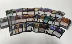 Magic The Gathering Card Lot Mixed Rare Mythic Holo Approx 150 Cards - Image 1