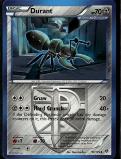Durant Team Plasma 91 Uncommon Plasma Storm 91/135 Pokemon Card - Image 1