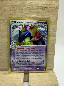 Typhlosion (Delta Species) 12/101 Holo Rare Dragon Frontiers Pokemon Card MP. - Image 1