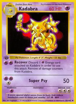 CHOOSE YOUR OWN! Pokemon Base Set Single Cards (LP) - Image 4