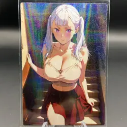 Noelle Silva Holographic Anime Collectible Trading Card - Image 2