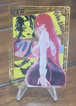 Goddess Story Gold METAL Card - Maiden Party - Serial Number #/200! Yoko Littner - Image 1