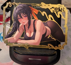 Akeno High School DxD #167/200 Waifu Premium Metal Card Anime - Image 1