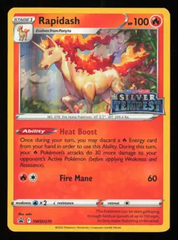 Rapidash - (Prerelease) SWSH270 SWSH: Sword & Shield Promo Cards Holo - Image 1