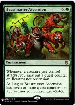 BEASTMASTER ASCENSION CMA-92 MAGIC: THE GATHERING THE LIST (PLST) RARE - Image 1