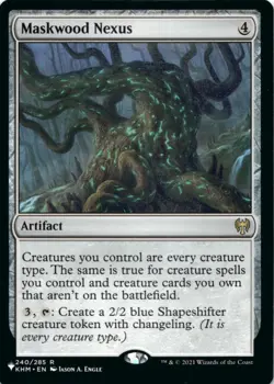 MTG Maskwood Nexus Normal NM The List Reprints Magic 240/285 - Image 1