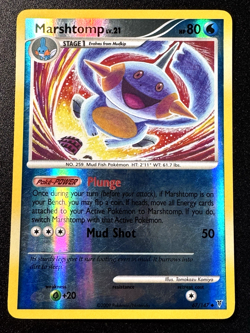 Marshtomp 67/147 Platinum Supreme Victors Pokemon Card Reverse Holo Foil Rare LP - Image 1