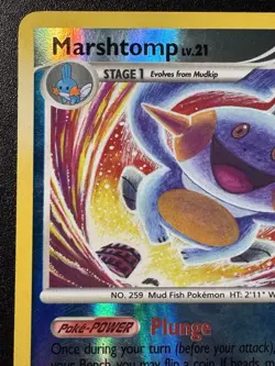 Marshtomp 67/147 Platinum Supreme Victors Pokemon Card Reverse Holo Foil Rare LP - Image 3