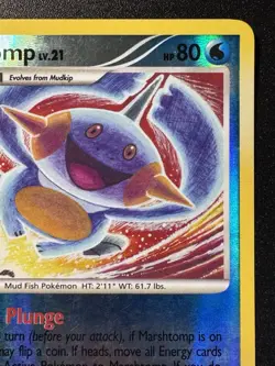 Marshtomp 67/147 Platinum Supreme Victors Pokemon Card Reverse Holo Foil Rare LP - Image 4
