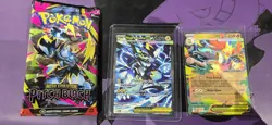 ⚡Mega Zeraora ex #114/084 SIR Pitch Black Pre-Release Card In Hand NM⚡ - Image 2