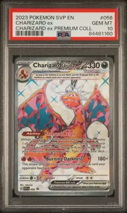 Charizard ex 056 Sv: Scarlet & Violet Promo Cards Holo PSA 10 GEM MINT - Image 1