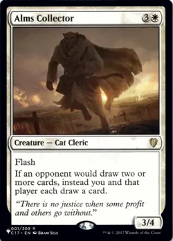 MTG Alms Collector Normal NM The List Reprints Magic 001/309 - Image 1