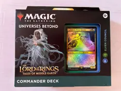 MTG Lord Of The Rings Elven Council Commander Deck New English - Image 1