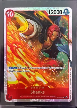 Shanks OP06-007 Alternate Art Holo One Piece English NM - Image 1