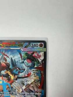 Pokemon TCG Mega Lucario EX 179/132 Full Art Holo English NM/M - Image 2