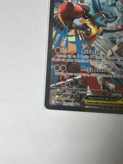Pokemon TCG Mega Lucario EX 179/132 Full Art Holo English NM/M - Image 4