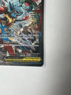 Pokemon TCG Mega Lucario EX 179/132 Full Art Holo English NM/M - Image 5