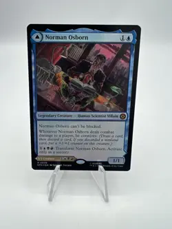 MTG Marvel Spiderman Norman Osborn Green Goblin Foil 0039 - Image 1
