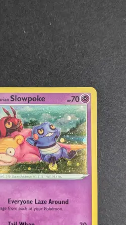Pokemon TCG Galarian Slowpoke Holo SWSH126 Sword & Shield Promo - Image 2