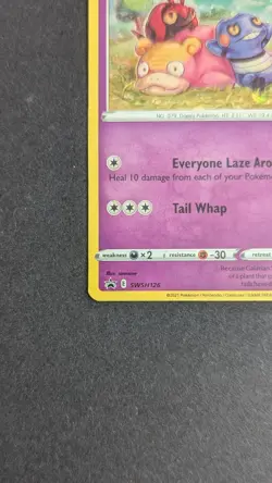 Pokemon TCG Galarian Slowpoke Holo SWSH126 Sword & Shield Promo - Image 4