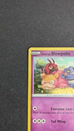 Pokemon TCG Galarian Slowpoke Holo SWSH126 Sword & Shield Promo - Image 5