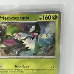 Pokemon Meowscarada Pokemon TCG Cosmos Holo Card 015/198 NM - Image 5