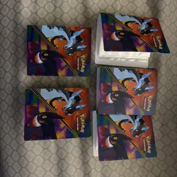 Lot of 5 Pokemon Phantasmal Flames Mini Binders - 60 Card Capacity (Binder Only) - Image 1