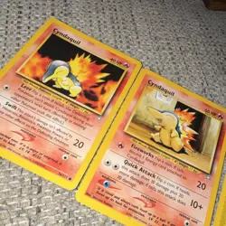 Nintendo Pokemon TCG Cyndaquil 3-Card Lot Neo Genesis/Aquapolis 2000 EN - Image 5