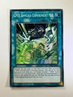 GMX Applied Experiment #55 BPRO-EN096 Super Rare 1st Edition YuGiOh Card NM - Image 1