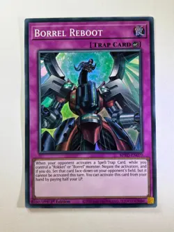 Borrel Reboot BPRO-EN070 Super Rare 1st Edition YuGiOh Card NM - Image 1