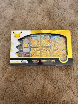 Pokemon TCG: Celebrations Special Collection Box Pikachu V-Union, 50 Cards 820650809156 - Image 1