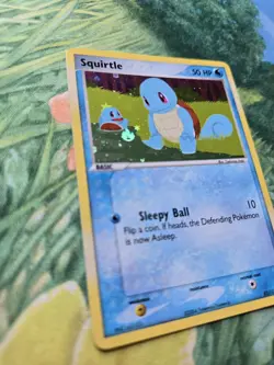 Squirtle - EX6: FireRed & LeafGreen (82/112) Reverse Holo Common Pokemon Card LP - Image 3