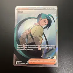 Pokemon TCG Rika Paradox Rift Holo Ultra Rare Card 241/182 - Image 1