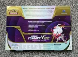 NEW HISUIAN ZOROARK VSTAR PREMIUM COLLECTION BOX POKEMON CARDS BOOSTER PACKS TCG - Image 2