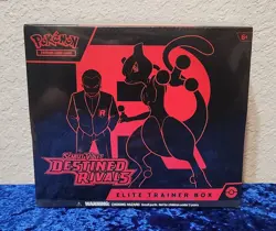 Pokemon TCG Destined Rivals ETB Elite Trainer Box ~ Sealed NEW - Image 1