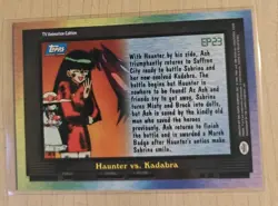 2000 Topps Series 2 TV Pokemon Animation EP23 Haunter vs. Kadabra Pristine Card - Image 2