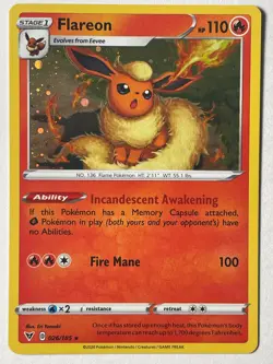 Flareon - (Cosmos Holo) Holo Promo Miscellaneous Cards & Products 026/185 NM - Image 1