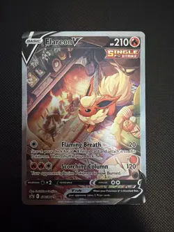 Flareon V SWSH179 SWSH: Sword & Shield Promo Cards Holo - Image 1
