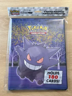 2 ULTRA PRO Binder Haunted Hollows Gengar 9 Pocket 180 Mewtwo 4 Pocket 80 Cards - Image 2