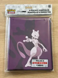 2 ULTRA PRO Binder Haunted Hollows Gengar 9 Pocket 180 Mewtwo 4 Pocket 80 Cards - Image 4