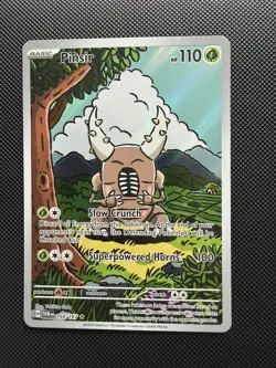 Pinsir 168/167 Illustration Rare - Twilight Masquerade TWM - Pokemon TCG - Image 1
