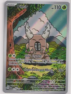 Pinsir 168/167 SV06 Twilight Masquerade Illustration Rare 2024 Pokemon TCG NM - Image 1
