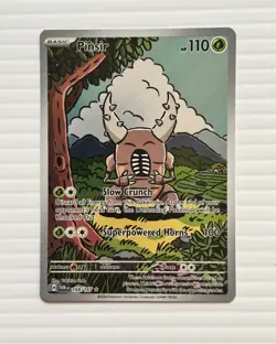 Pinsir 168/167 Illustration Rare - Twilight Masquerade - NM English Pokemon TCG - Image 1